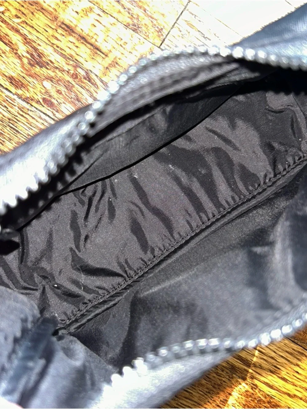 BAGGU Black Mini Nylon Shoulder Bag - Picture 4 of 5